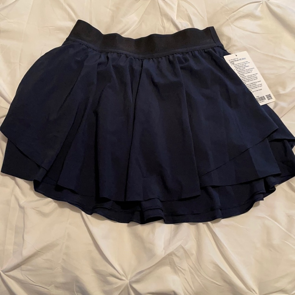 NWT Lululemon Court Rival High-Rise Skirt